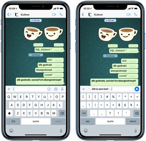 doorgestreept whatsapp|Hoe vet, cursief en doorgestreept te schrijven in WhatsApp